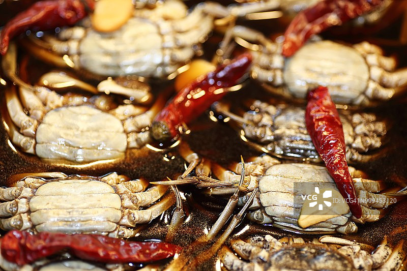 酱油腌蟹图片素材