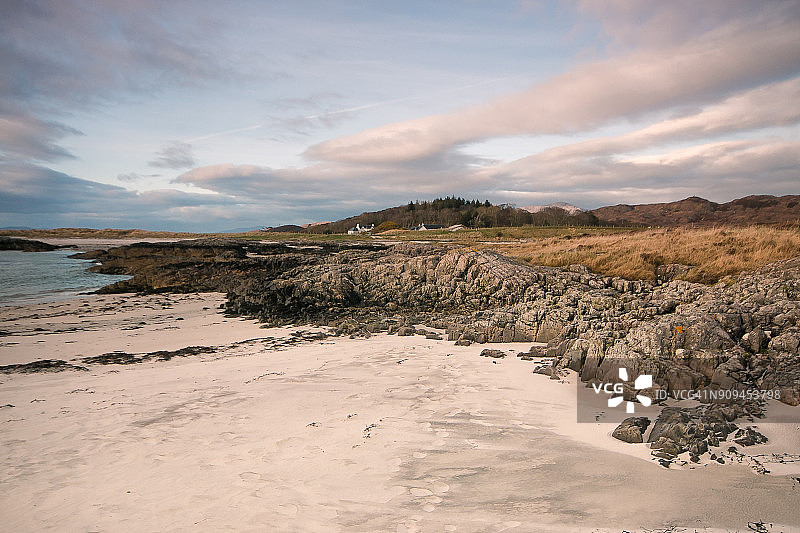苏格兰高地莫拉尔图片素材