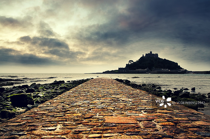 圣迈克尔斯山康沃尔图片素材