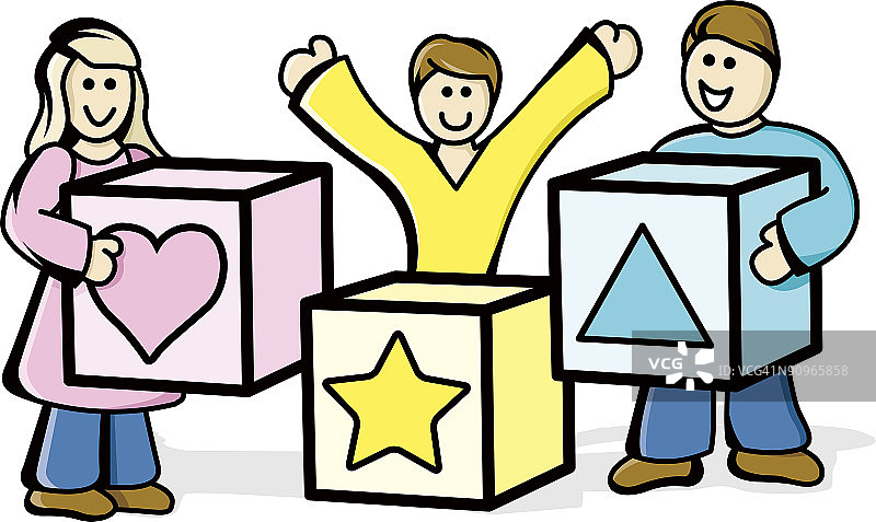 儿童积木图片素材