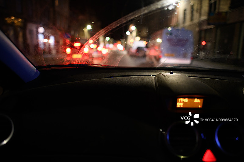夜间驾驶2图片素材