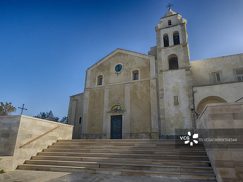 圣方济各教堂的中世纪外观图片素材