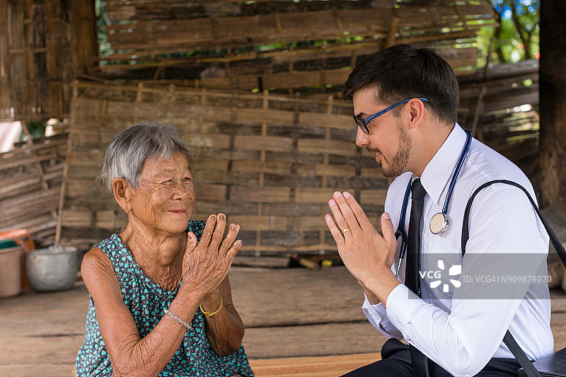 偏远地区社区健康发展医院发展基金概念图片素材