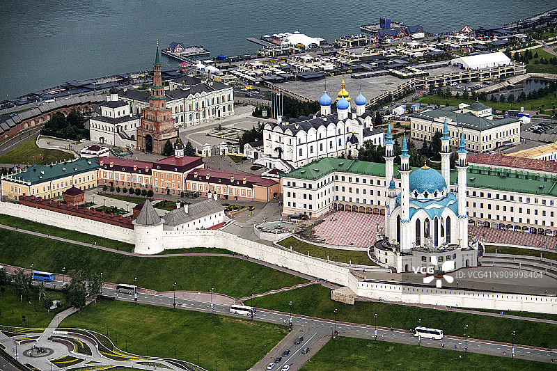 航拍喀山图片素材