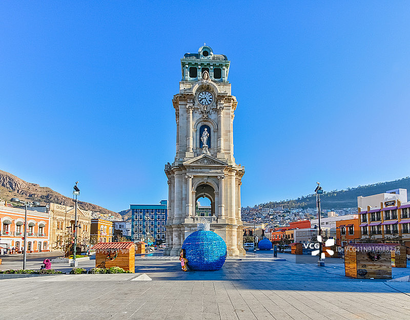 帕丘卡钟楼（墨西哥）图片素材