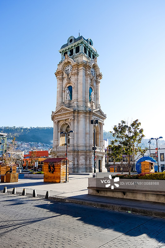 帕丘卡钟楼（墨西哥）图片素材