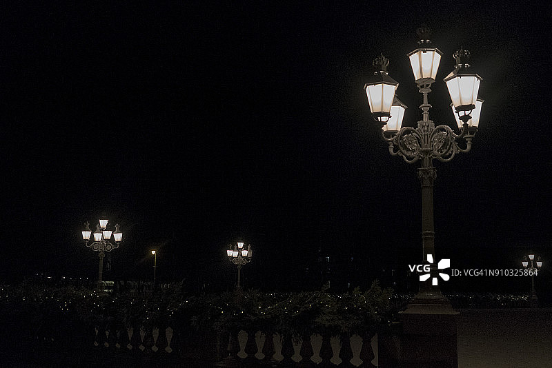 旧路灯图片素材