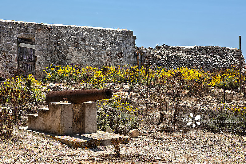 科米诺岛建筑图片素材