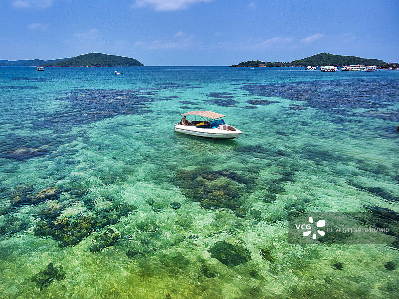 越南富国岛的Hom Gam Ghi岛海滩图片素材