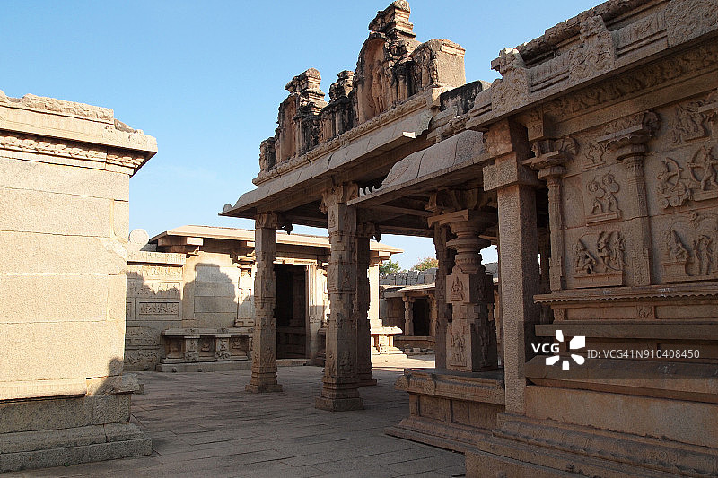 印度亨比哈扎拉拉玛神庙图片素材
