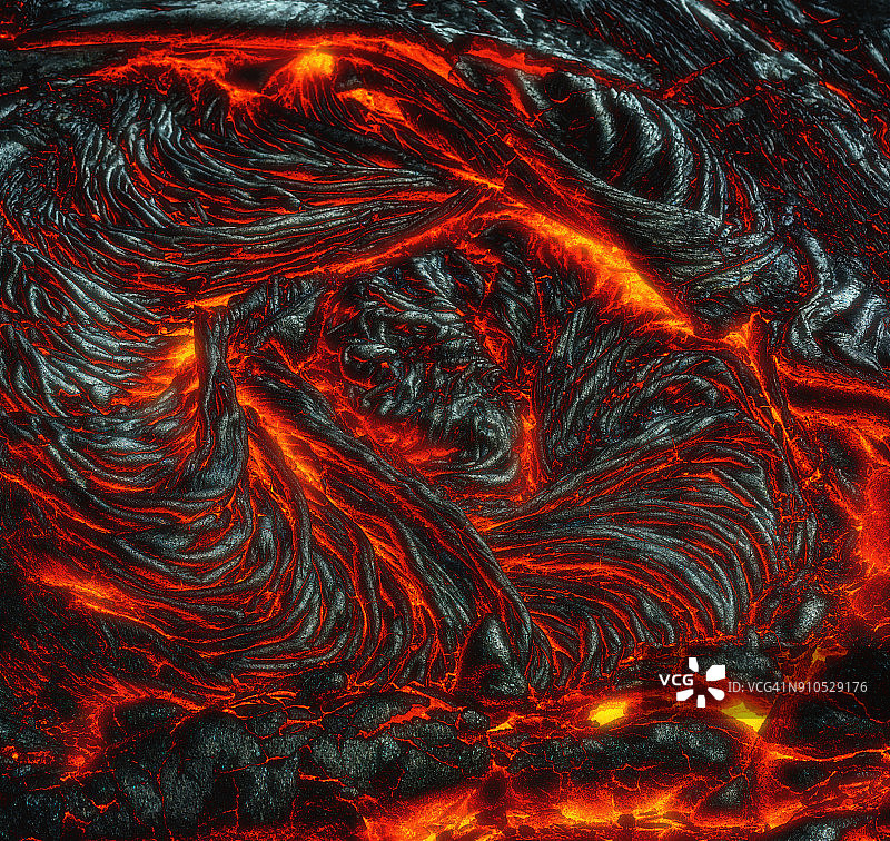 基拉韦厄火山熔岩流#4图片素材