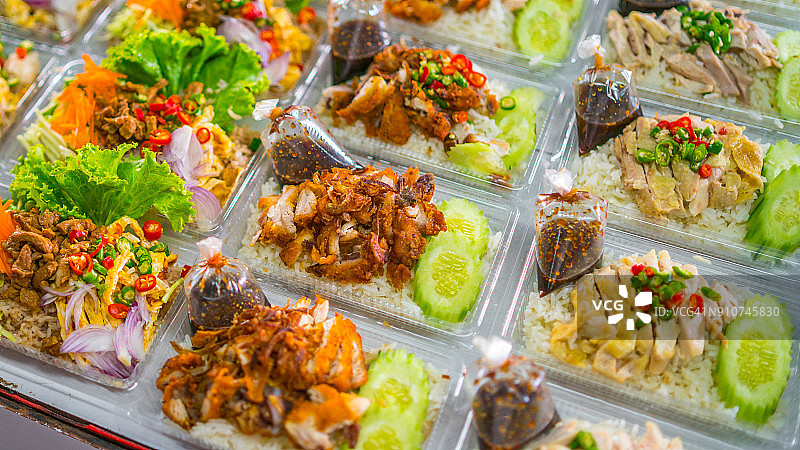 泰国甲米的小吃图片素材