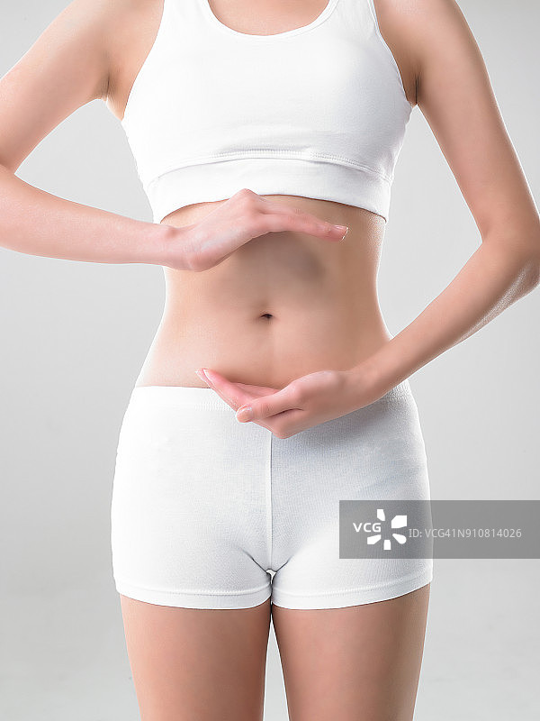 韩国年轻女性的健康概念图片素材