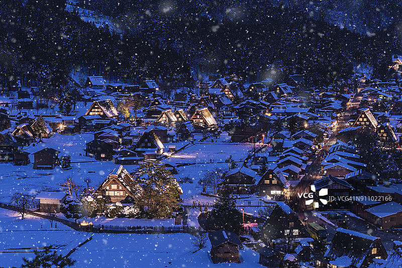 白川乡图片素材