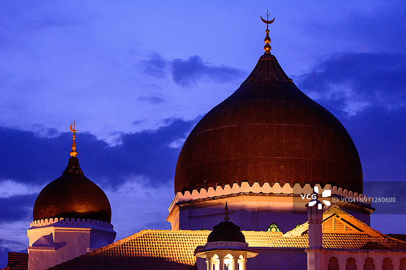 甲必丹吉宁清真寺图片素材