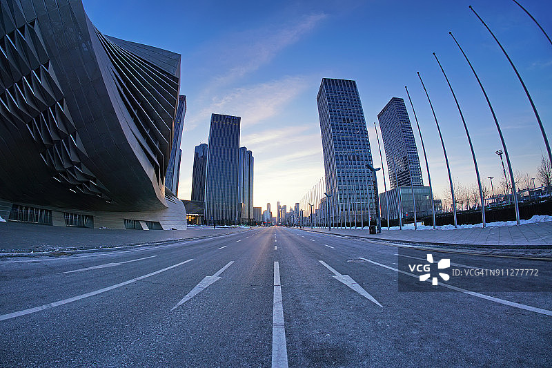 大连东港商务区图片素材