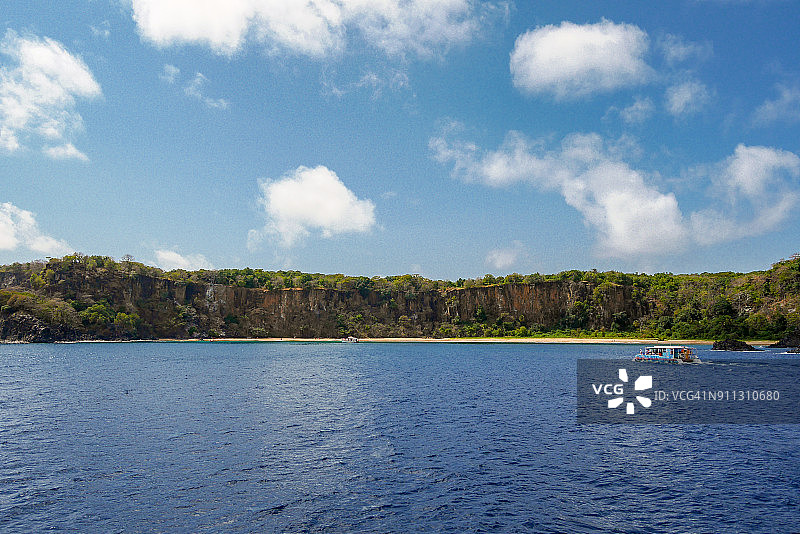 桑乔海滩 - 费尔南多·迪诺罗尼亚图片素材