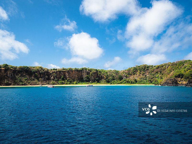 桑乔海滩 - 费尔南多·迪诺罗尼亚图片素材