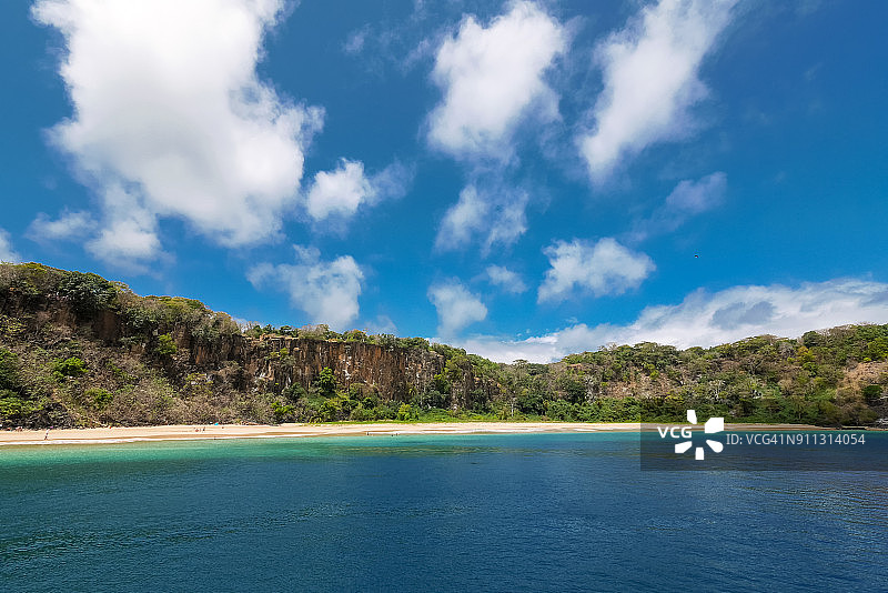 桑乔海滩 - 费尔南多·迪诺罗尼亚图片素材