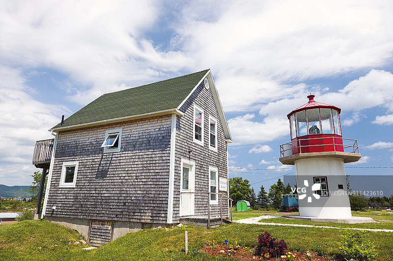 圣保罗岛南角灯塔与博物馆图片素材