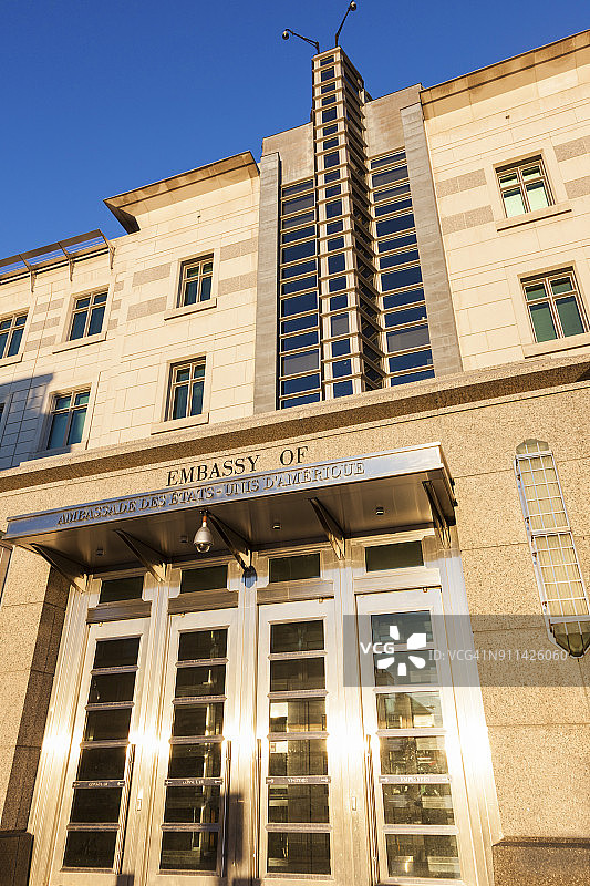 美国驻渥太华大使馆图片素材