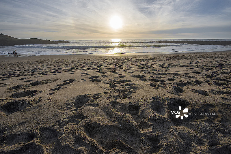加利福尼亚州豆穴州立海滩图片素材