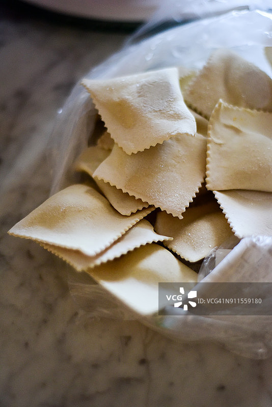 自制冷冻南瓜饺图片素材