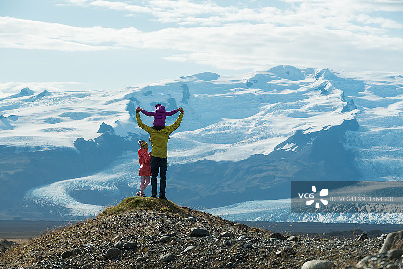 冰岛家庭度假图片素材