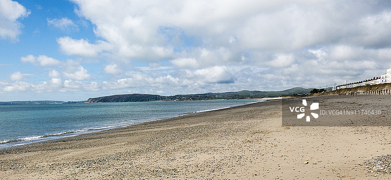 Lleyn半岛的Crugan海滩，威尔士海岸小路图片素材