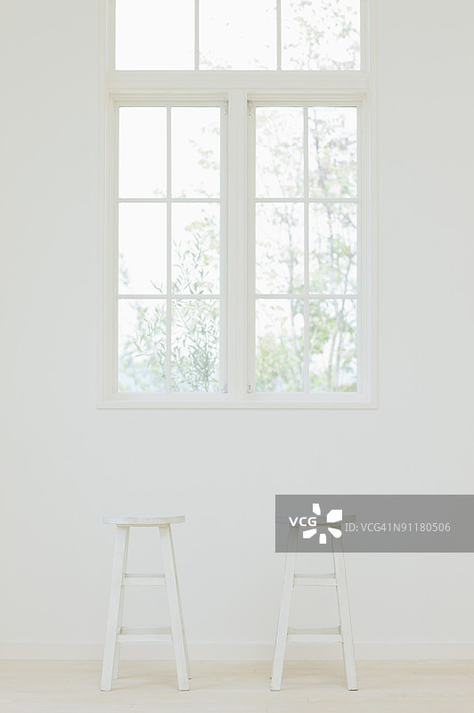 窗边的凳子图片素材