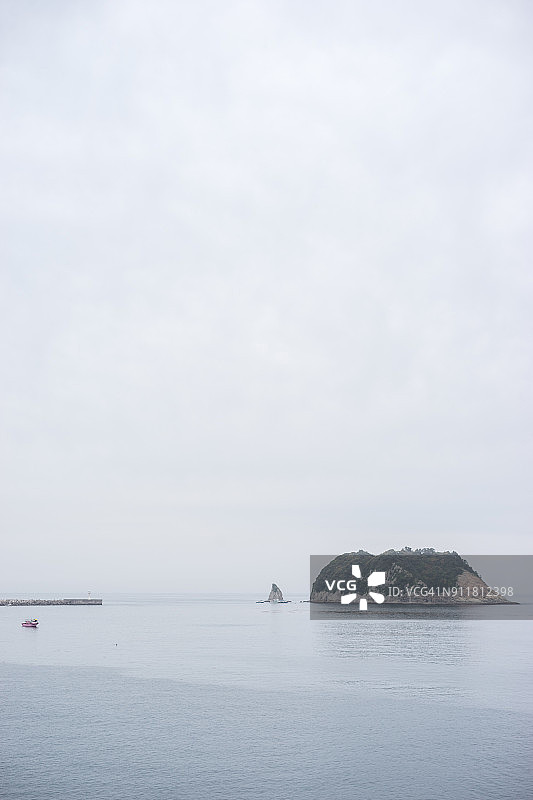 韩国济州岛月岛图片素材
