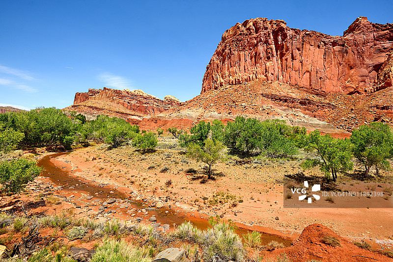 国会礁的弗里蒙特河图片素材