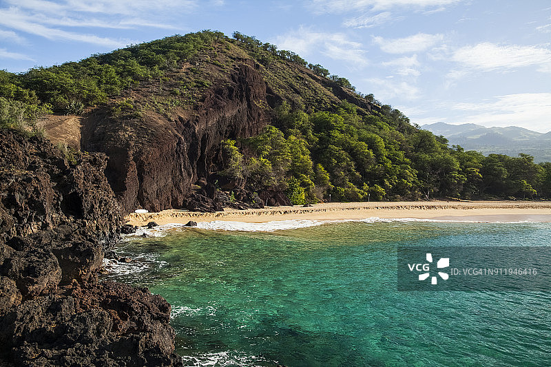马凯纳州立公园的奥奈洛阿海滩图片素材