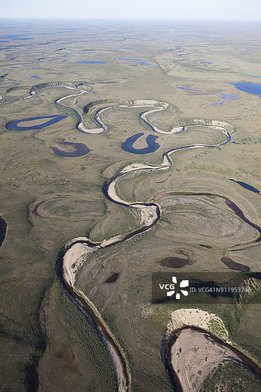 北坡自治市镇沿海平原湖泊图片素材