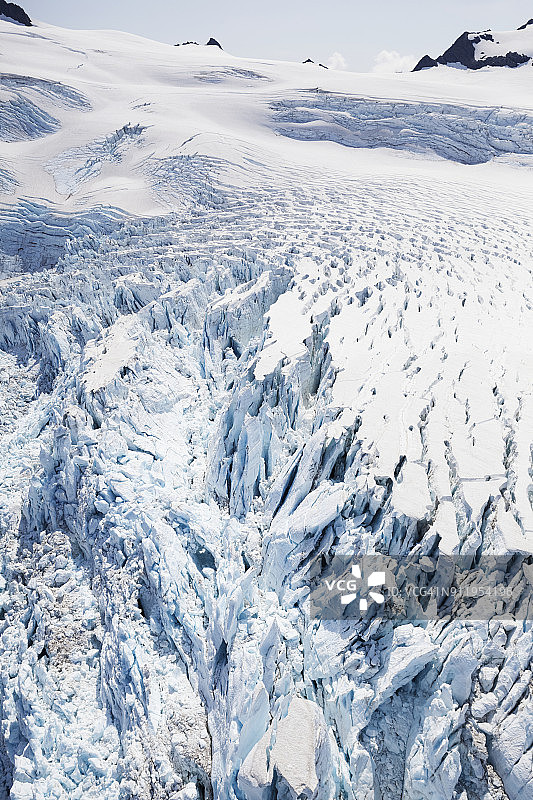 哈丁冰原的熊冰川图片素材