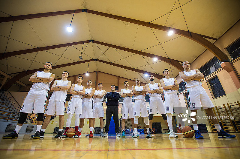 强大的篮球队图片素材