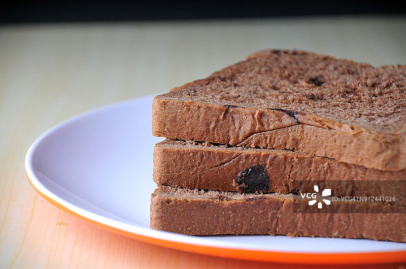 巧克力面包图片素材