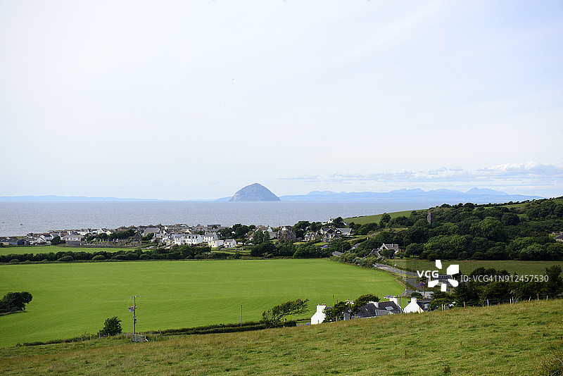 苏格兰南艾尔郡柯科斯沃尔德村庄景观图片素材