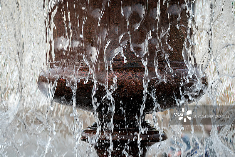 莫斯科大剧院喷泉图片素材