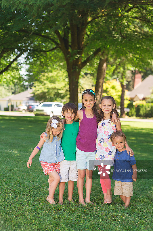 公园里的暑假！图片素材