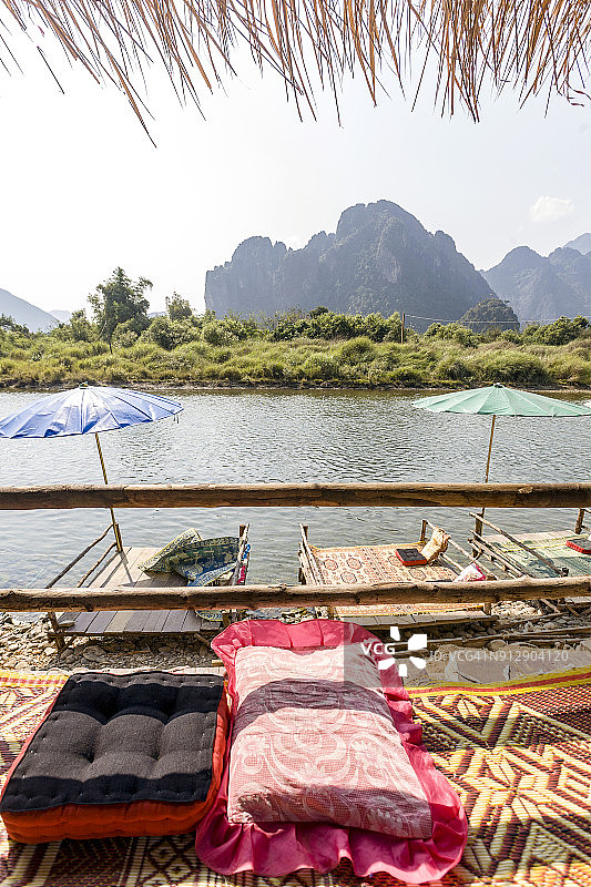 万荣的凉亭图片素材