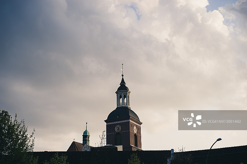 德国柏林施潘道梅兰希顿教堂图片素材