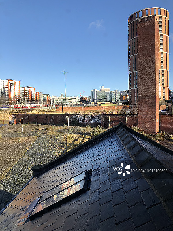 利兹屋顶图片素材