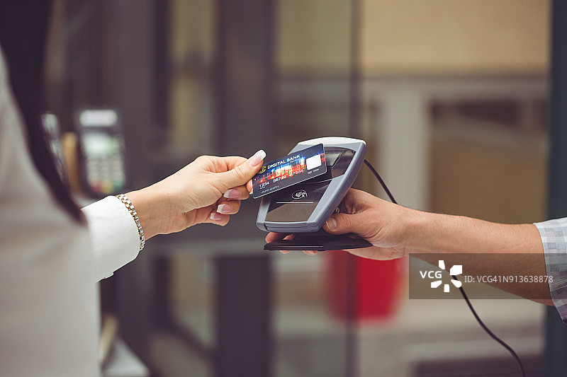 非接触式支付图片素材