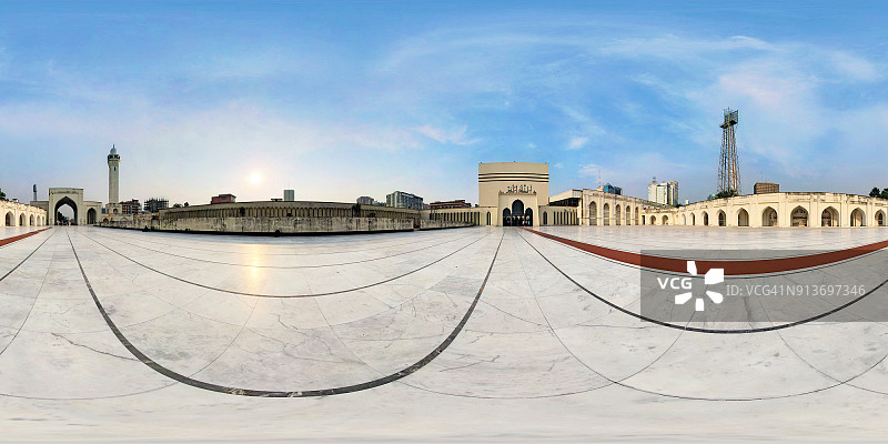 孟加拉国国家清真寺图片素材