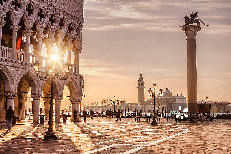 意大利威尼斯圣马可广场图片素材