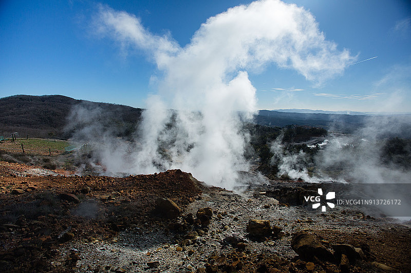 比安卡内地热自然公园图片素材
