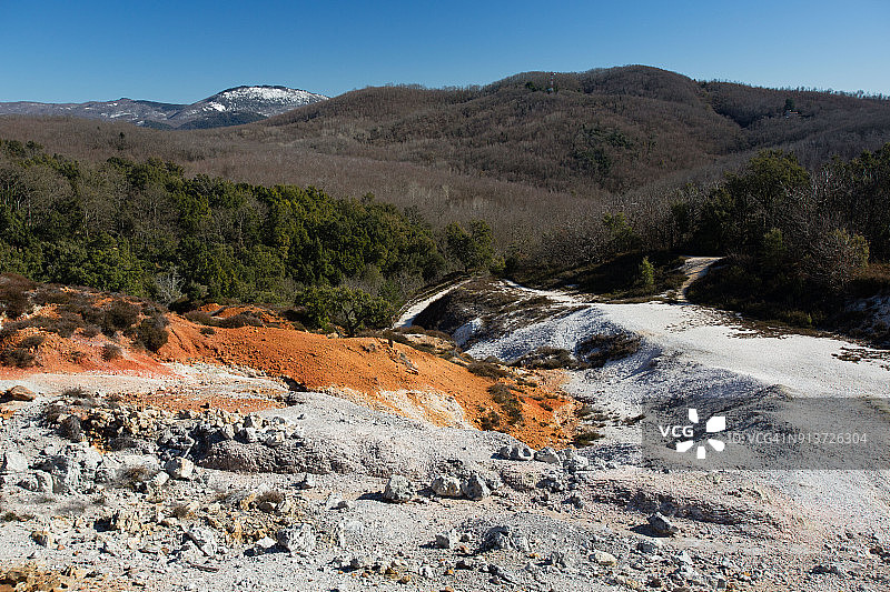 比安卡内地热自然公园图片素材