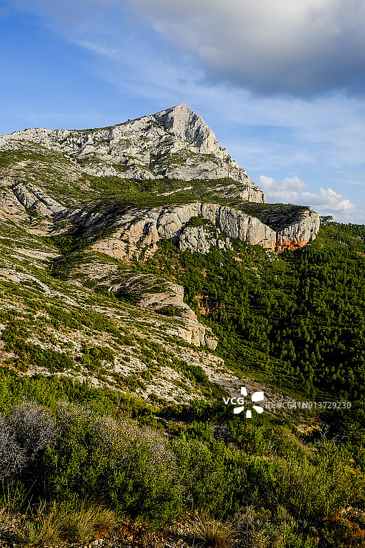 圣维克多山景观图片素材