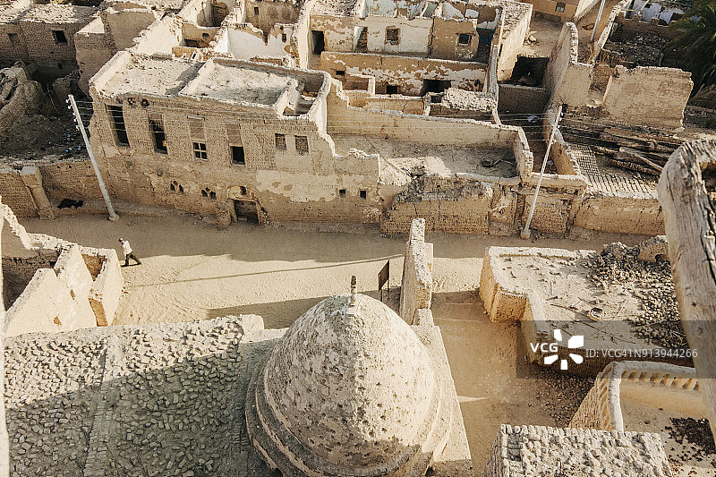 达赫拉绿洲的卡萨老镇图片素材